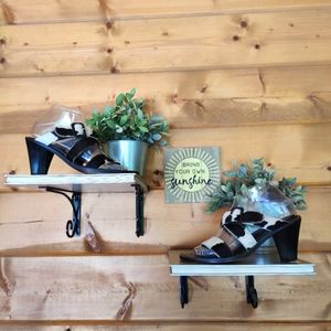 Donald Pliner‎ 💙 Italy Calf Hair Cow Print Sandals